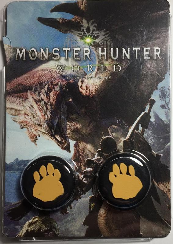 【希金博特姆】PS4 現貨 魔物獵人 世界 絕版限量特典 手把類比套 類比帽套 貓爪 類比套 保護套 全新商品