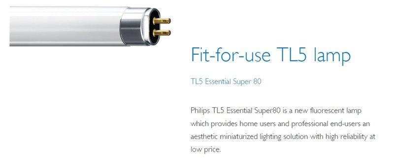 Philips T5 燈管 現金價 NT50/PCS 雨果燈飾