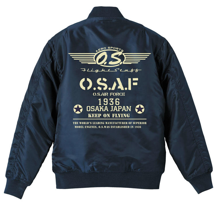 O.S. 原廠飛行夾克（尺寸：M）