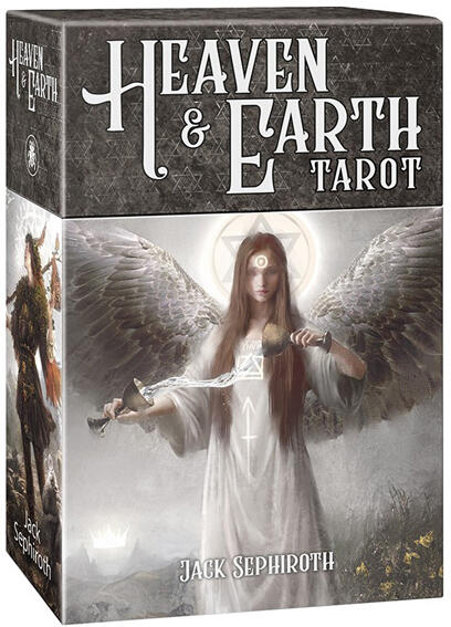 【塔羅世界】原版現貨 天堂人間塔羅牌硬殼版 Heaven&Earth Tarot (加附中文說明)