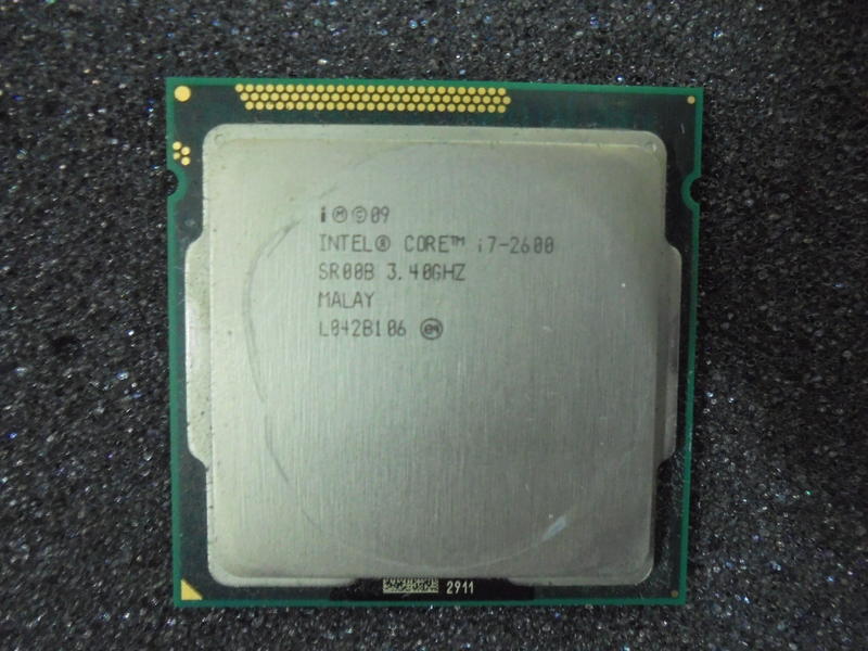 Intel Core i7-2600 (四核心) 1155腳位