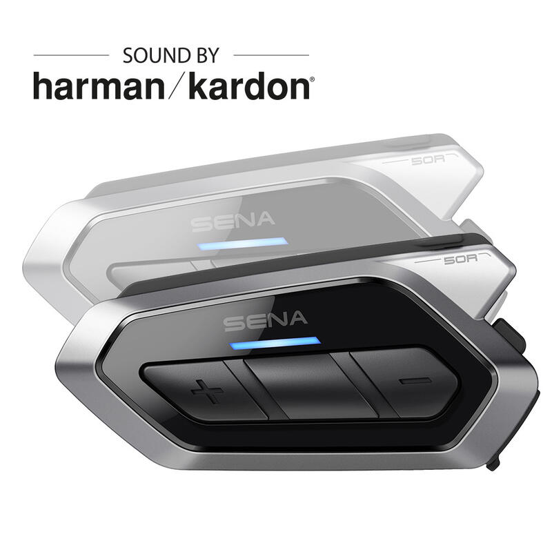 【普龍貢-實體店面】『預購』 SENA 50R-02 網狀對講通訊系統 (Harman Kardon版) 晶片喇叭升級
