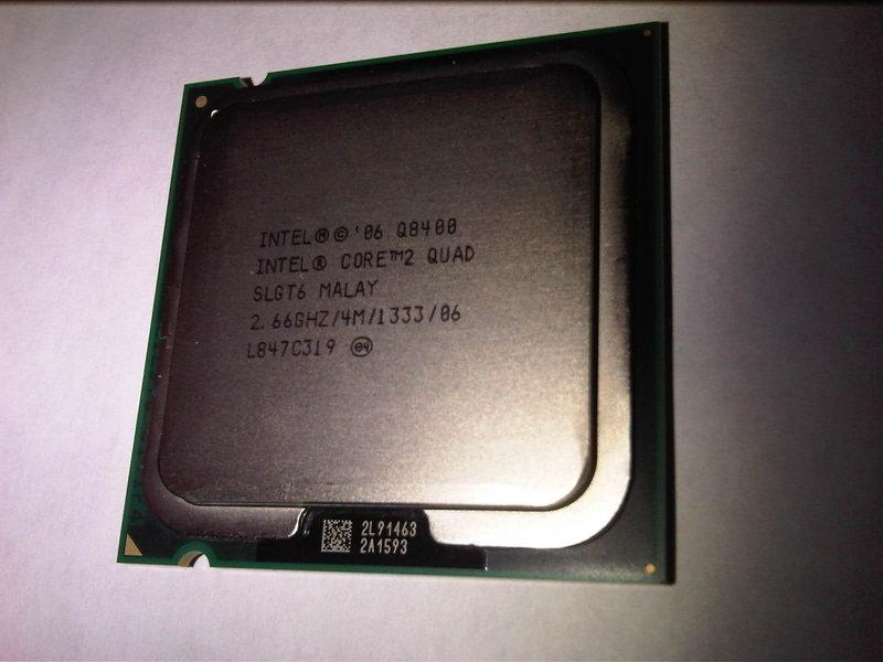 Intel Core 2 Quar Q8400 2.66G 4M 1333 775 四核四線 CPU Q9650 參考