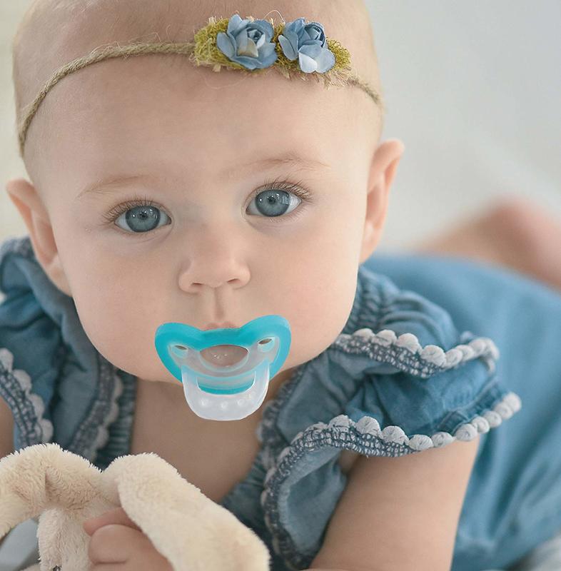 #美國原裝 Jollypop ~ 缺口型 香草奶嘴  嬰兒長牙款 3m+ 個月含以上 適用 現貨