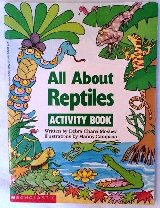 兒童英文讀本All about reptiles 爬蟲類！
