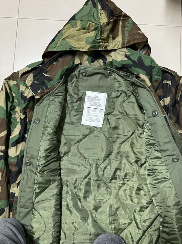 美軍公發ALPHA叢林迷彩M65野戰外套(現貨含內裡S-L)另有賣美軍,德軍品裝備BDU迷彩服.飛行夾克.頭盔戰鬥服布章 | 露天市集 | 全 ...