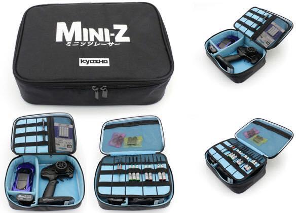 boyshobby KYOSHO 京商 MZW121 MINI-Z 專用車袋&遙控器袋&工具袋 (黑)
