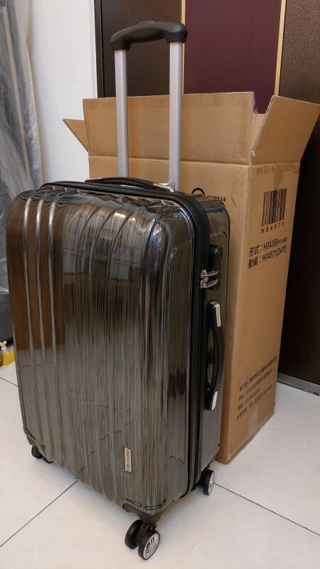 America Tiger 24吋 立體拉絲紋行李箱 24“ 旅行 出國 行李箱