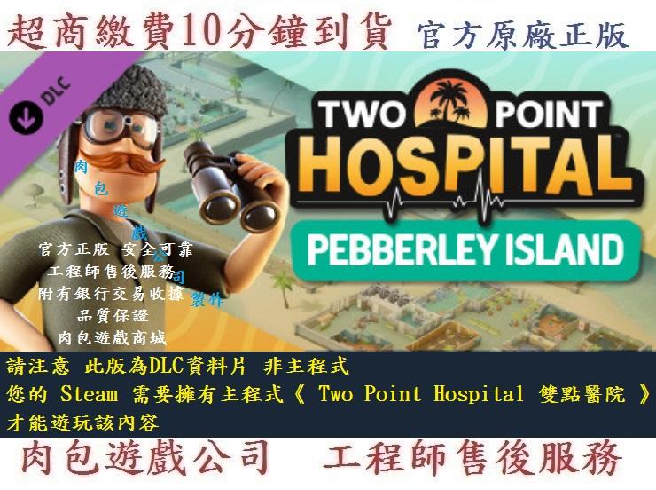 PC版資料片肉包 雙點醫院佩博里島 STEAM Two Point Hospital: Pebberley Island