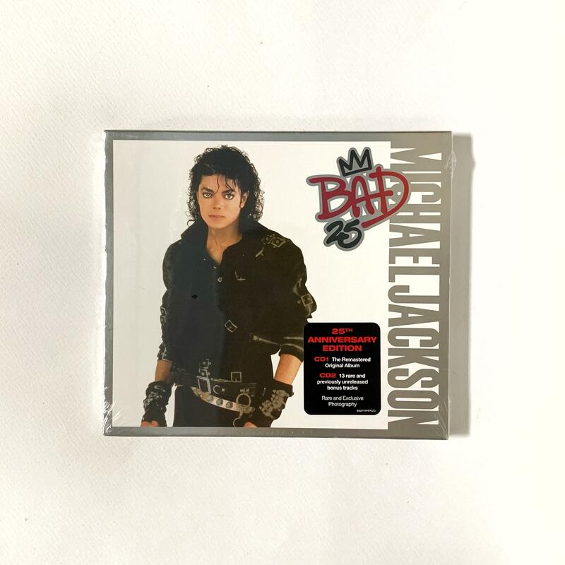 Michael Jackson 麥可傑克森 Bad 飆 25th Anniversary Edition 歐版 專輯