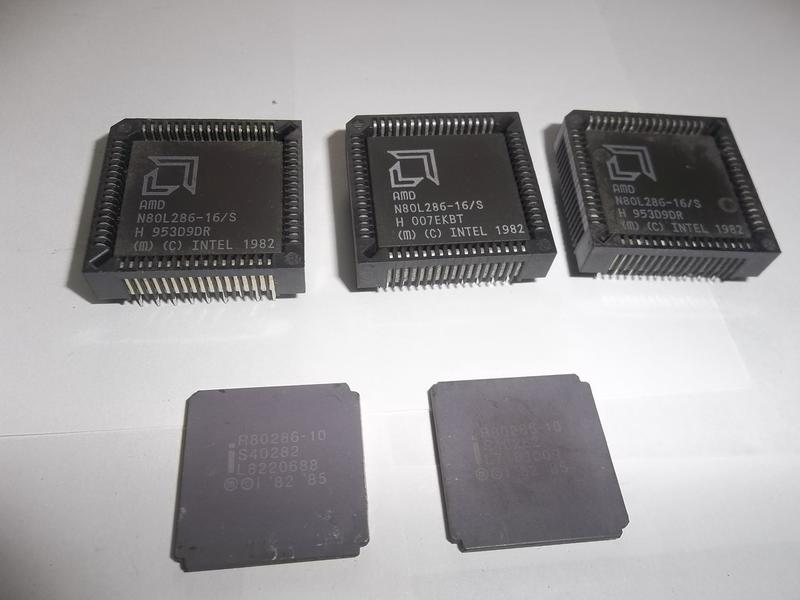 AMD,INTEL,286CPU,古董CPU,稀有品,80286