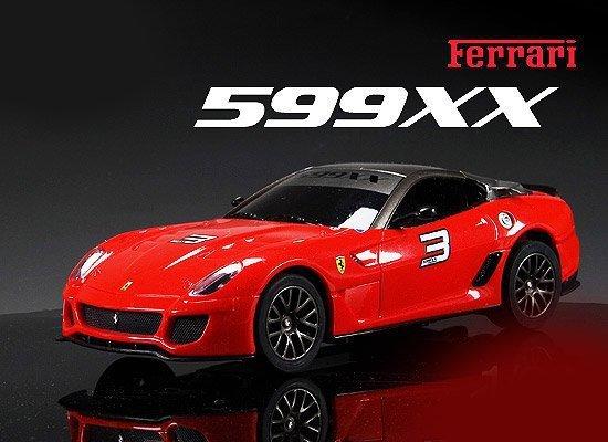 全新日版 紅色跑車 ~~ 1:18 全新 法拉利 599 XX  FERRARI ~~ 紅色法拉利 遙控超級跑車 ~~