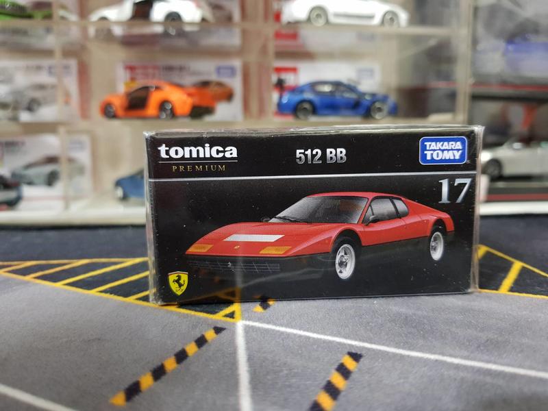 現貨 日版 Tomica 黑盒 TP17 法拉利 Ferrari 512 合金 小車 玩具車 模型車 收藏 合金 全新