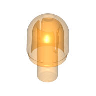 【樂高大補帖】全新樂高 透明橘色 燈泡 砲彈 Bulb【4524365/58176】PS-58