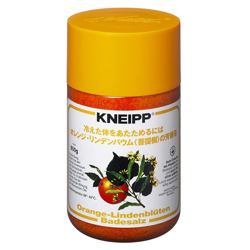 ＊小恩恩＊德國製 Kneipp 精油沐浴鹽/入浴劑(柑橘&菩提樹) 850g 泡澡.泡湯