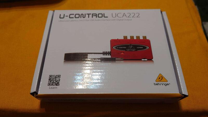 Behringer U-CONTROL UCA222錄音介面二手九成新百靈達耳朵牌| 露天市集