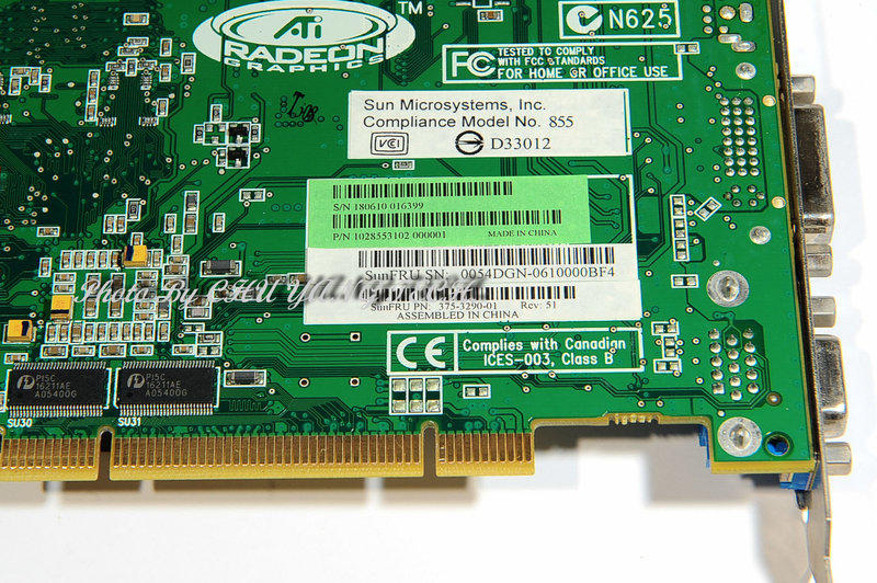 Sun 375-3290 X7296A XVR-100 graphics card | 露天市集 | 全台最大的網路購物市集