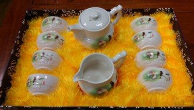 富滿家負氧離子能量陶瓷茶具組_BN3 手採茶、綠茶、烏龍茶、送禮、禮盒、禮品、陶瓷茶具、茶杯組