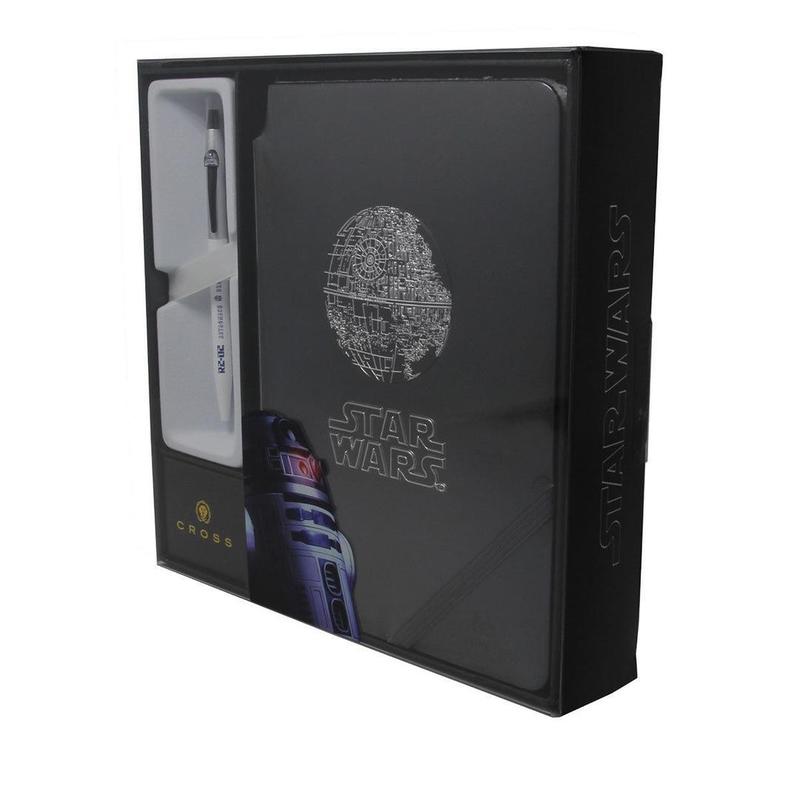 【UZ文具】CROSS 高仕 星際大戰立卡系列+易寫記事本套裝禮盒(AT0625SD-24)Star War R2-D2