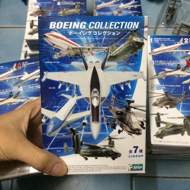 F-toys Boeing 波音 盒玩 1/144