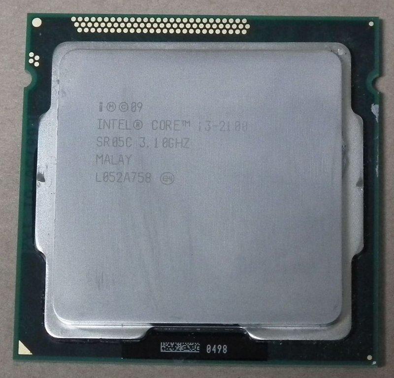 INTEL CPU i3-2100 LGA1155腳位