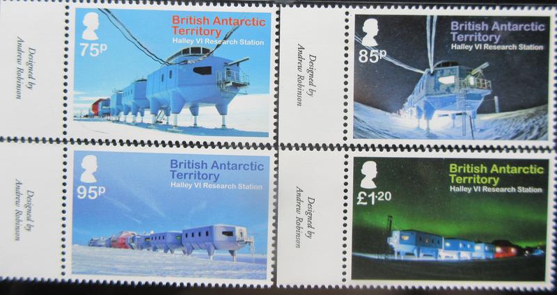 英屬南極領地2013年哈利六號南極研究站郵票
