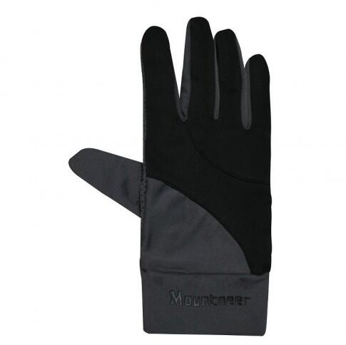 【山林】11G01-01 黑 Mountneer 中性抗UV觸控手套 觸控手機防晒手套 防曬手套