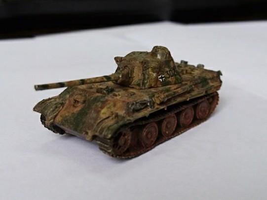 [改造WTM 海洋堂 1/144]二戰 納粹 德軍 五號 豹式 Panther F 戰車 坦克