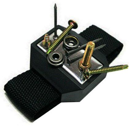 文山批發_磁性 手環，鐵釘 螺絲收納，磁鐵 吸鐵圓盤 電鑽 電動起子 鎚子 扳手。