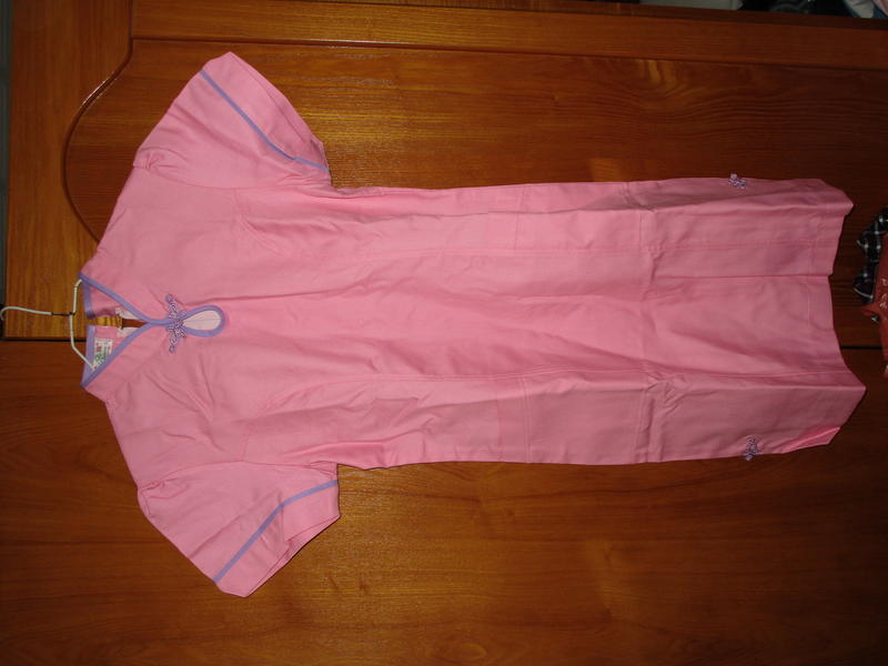 粉色 短袖 裙裝 護士 護理制服