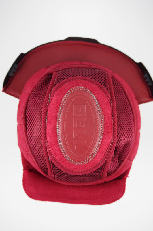 【 VRIDER 】美國BELL BULLITT 頂部內襯 紅色 安全帽 零件