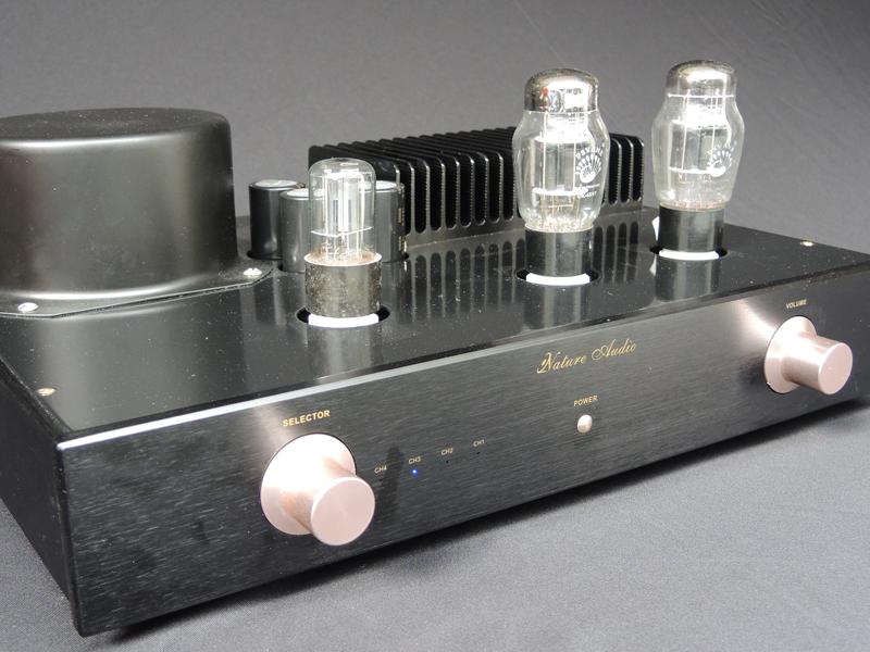 Nature Audio 真空管前級搭配晶體後級的架構每聲道120W綜合擴大機 kit