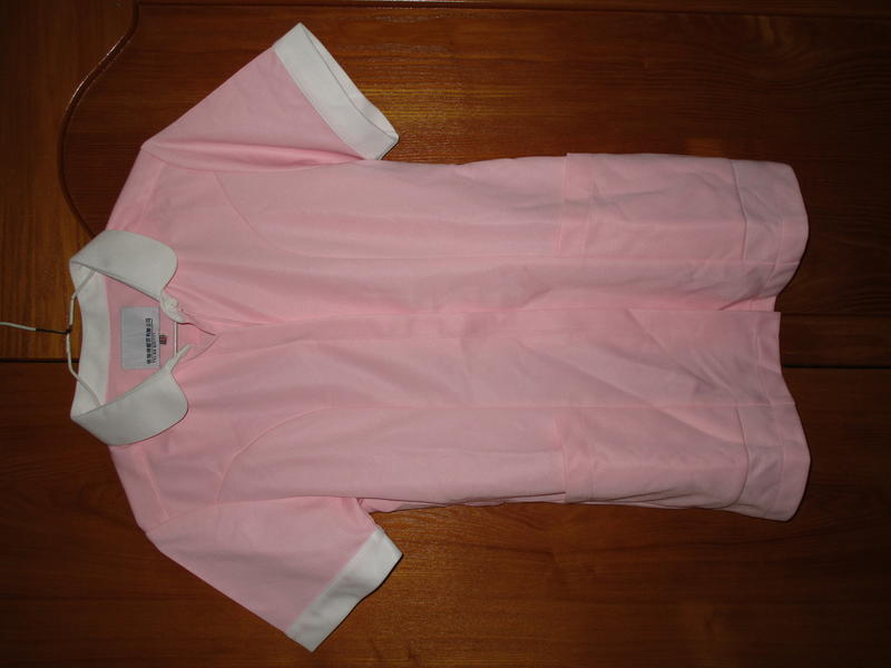 粉色 短袖 褲裝 護理 護士制服