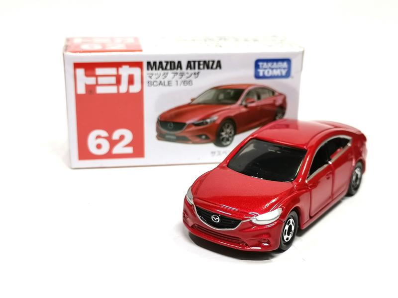 【Pmkr】 TOMICA No.62 Mazda Atenza Mazda 6 馬 6  一般色 全新封膜