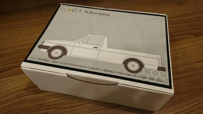 【傑作坊】C1 MODEL TK028 1/24 VW Caddy Mk1 樹脂改套 for Revell
