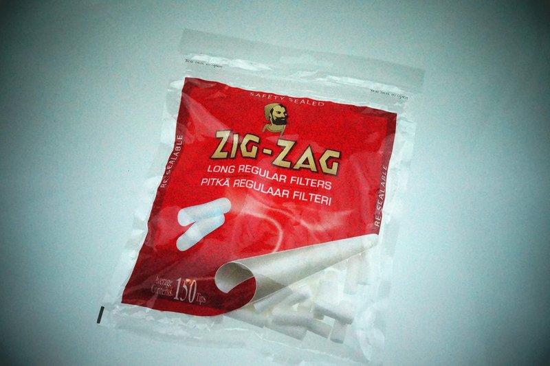 【曜和】台灣現貨/附發票  ZIG-ZAG手捲菸濾嘴 一包150個 20mm*8mm 手捲煙煙嘴菸嘴濾芯煙紙菸紙 