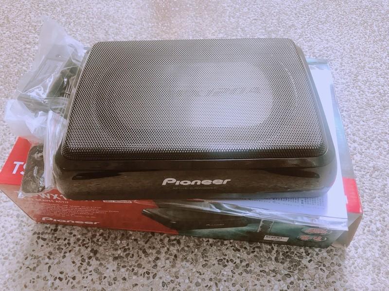 全新實拍現貨正品日本PIONEER先鋒主動式重低音 TS-WX120A 超薄低音150w