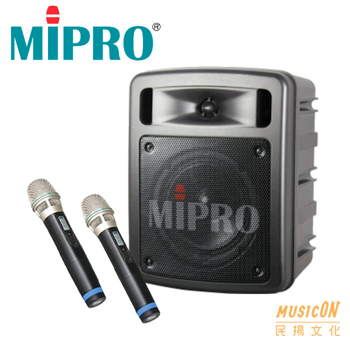【民揚樂器】音響 MIPRO MA303DB 超迷你 手提式 無線擴音機