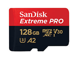 SanDisk ExtremePRO microSDXC UHS-I(V30)(A2) 128GB 記憶卡(公司貨)