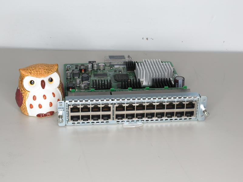 Cisco SM-ES3G-24-P 24-Port Ethernet Switch Service Module