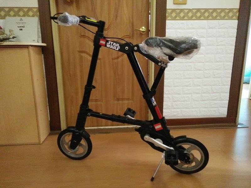 樂高星際大戰致敬版10吋迷你摺疊自行車
