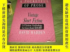 古文物A罕見Pocketful of Prose - Vintage Short Fiction 英文原版 16露天96 
