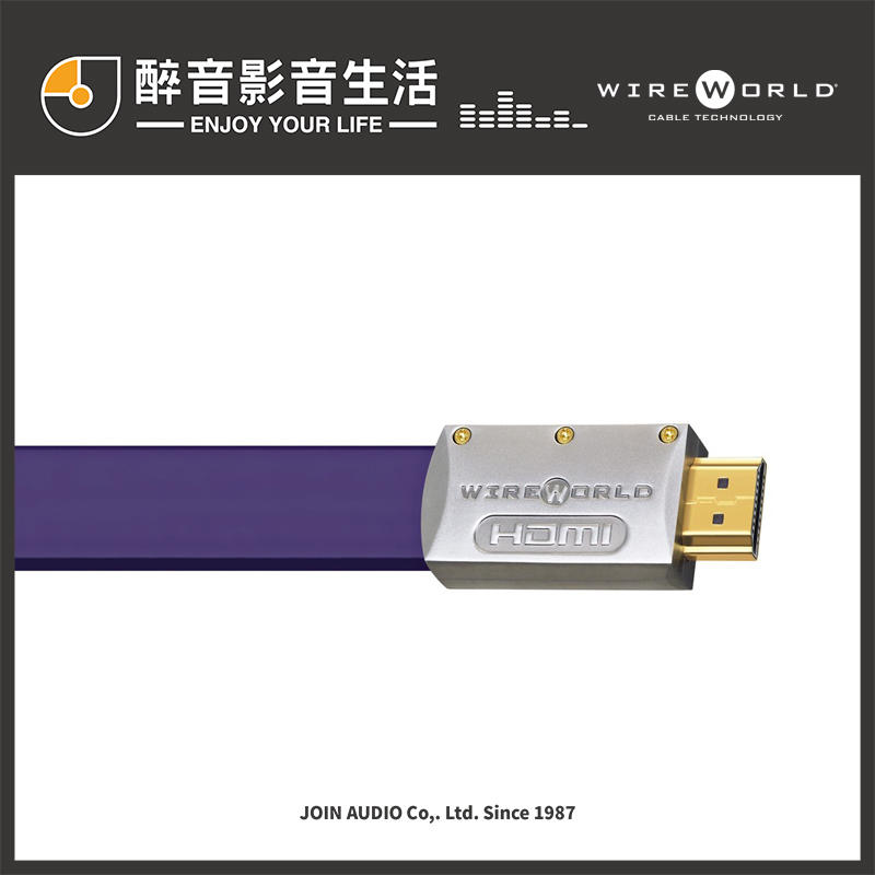 【醉音影音生活】美國 Wireworld Ultraviolet 7 紫光 HDMI線/HDMI影音訊號線.公司貨