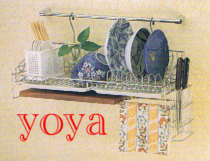 (YOYA)不鏽鋼調味架 置物架NS-7007ST沾板菜刀架組 廚房收納架 廚房配件 插盤架