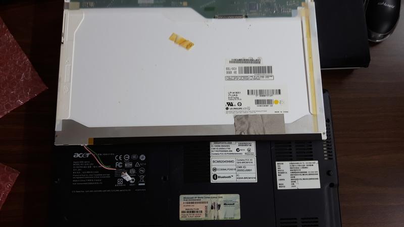 ACER Aspire 5580 LP141WX1 液晶螢幕 拆機良品 可代換