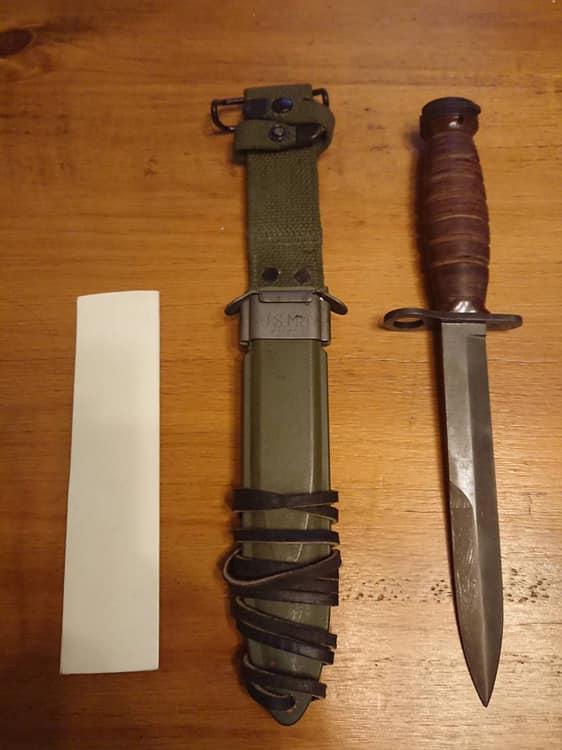 {含山軍品}美軍 M4卡賓槍刺刀 韓戰時期庫存新品 | 露天市集 | 全台最大的網路購物市集