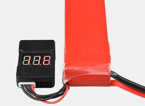 BX100 BB響低壓報警器/電量顯示器/航模鋰電池測電器/1S-8S