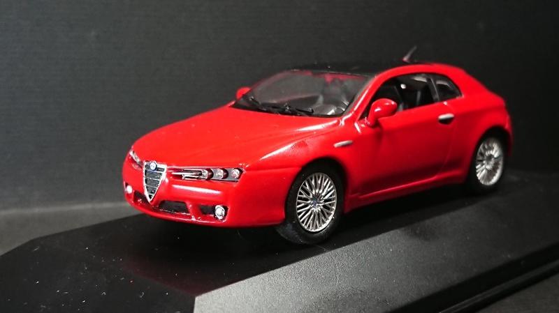 【經典車坊】1/43 Alfa Romeo Brera 3.2 JTS Q4 2005 合金+樹脂模型 by M4