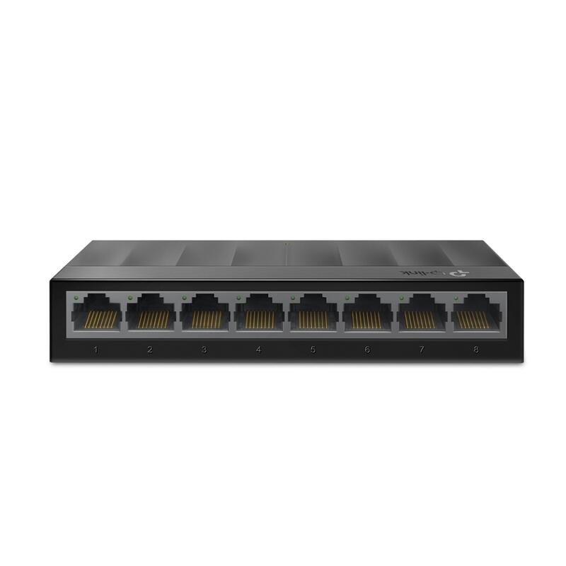 米特3C數位–TP-LINK LS1008G 8埠 10/100/1000Mbps 桌上型交換器
