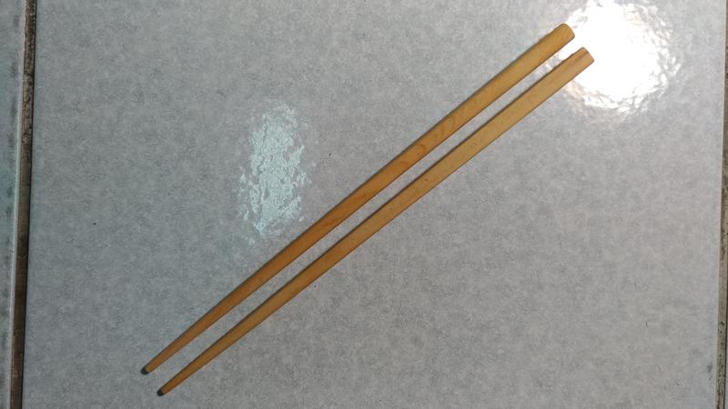 (全新) 台灣檜木筷子 無上漆 檜木香味較重-重油